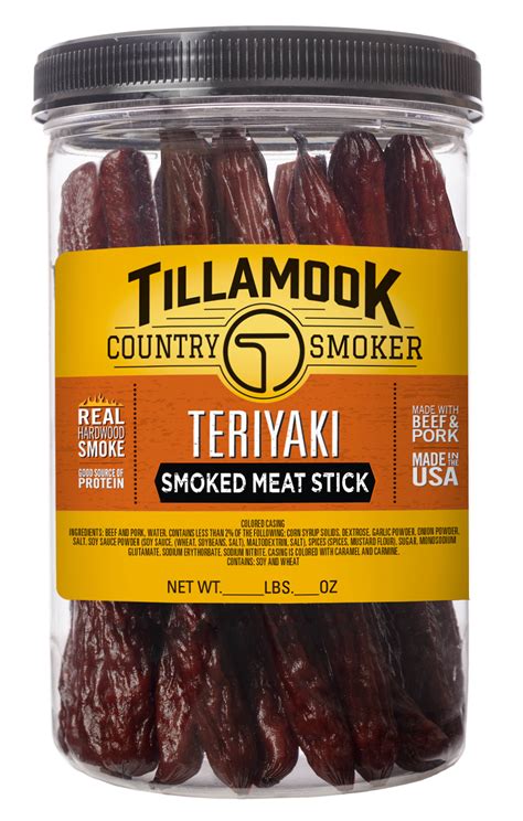 Tillamook smoker - Incredibly simple. US inspected and passed by Department of Agriculture. tcsjerky.com. Made from premium cuts of beef, this jerky is proudly produced and packaged in the US in Tillamook County, Oregon. Nutrition Facts. Serving Size : 1ONZ. Servings Per Container : About 10. Calories. Amount Per serving 80.